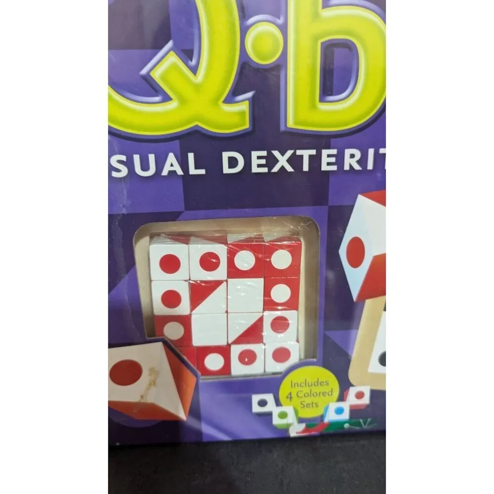Q-Bitz Visual Dexterity Cubed Game - MindWare Qbitz - NEW SEALED‎